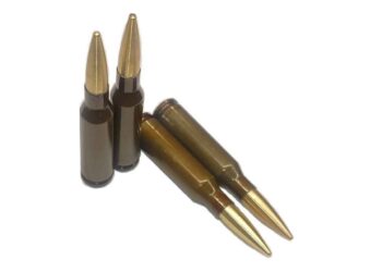 Munição experimental de 5,45 mm de alta capacidade. Foto: Telegram @kalashnikovnews