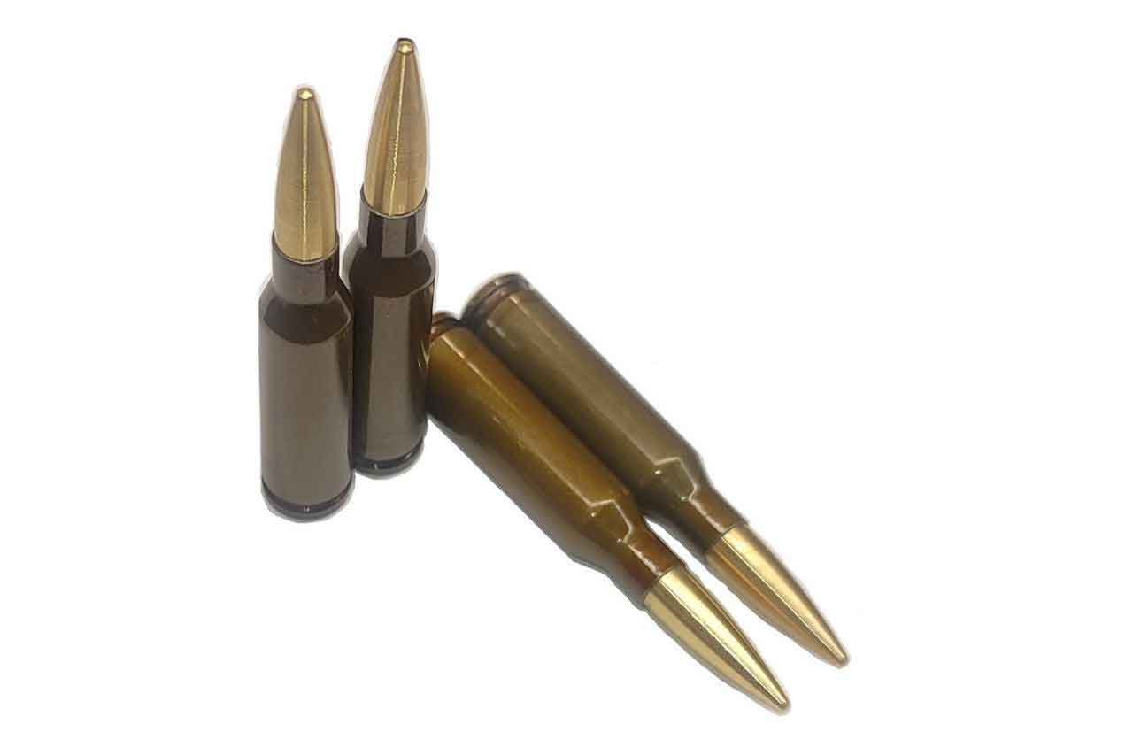 Munição experimental de 5,45 mm de alta capacidade. Foto: Telegram @kalashnikovnews