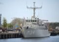 Navio anti-minas Makkum. Foto: Gabinete do Presidente da Ucrânia