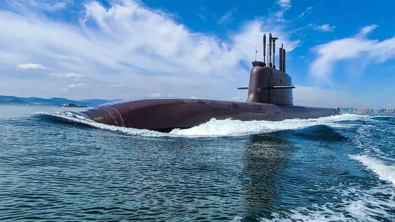 ROKS Dosan Ahn Chang-ho (SS-083). Foto: Marinha da República da Coreia