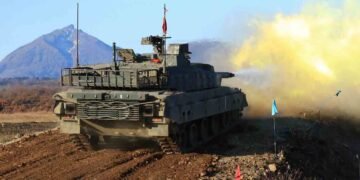 Tanque Type 10. Foto: Wikimedia / JGSDF