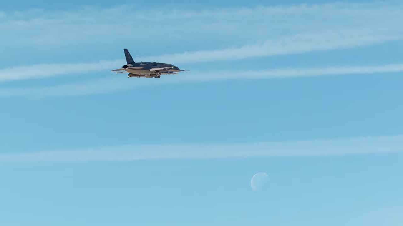 YFQ-44A . Foto: USAF